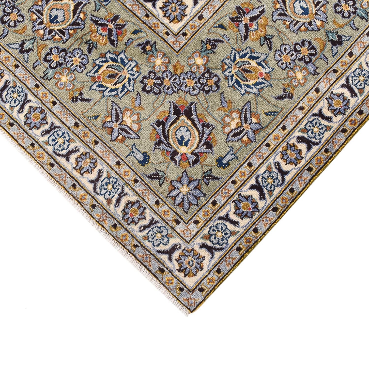 Alfombra persa - Keshan - 423 x 301 cm - arena