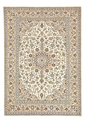 Alfombra persa - Keshan - 290 x 197 cm - beige oscuro
