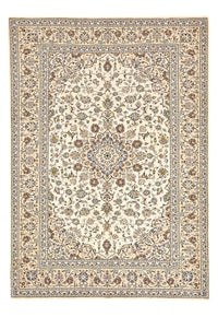 Alfombra persa - Keshan - 290 x 197 cm - beige oscuro