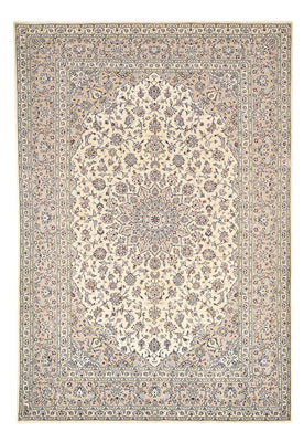 Alfombra persa - Keshan - 355 x 245 cm - beige oscuro