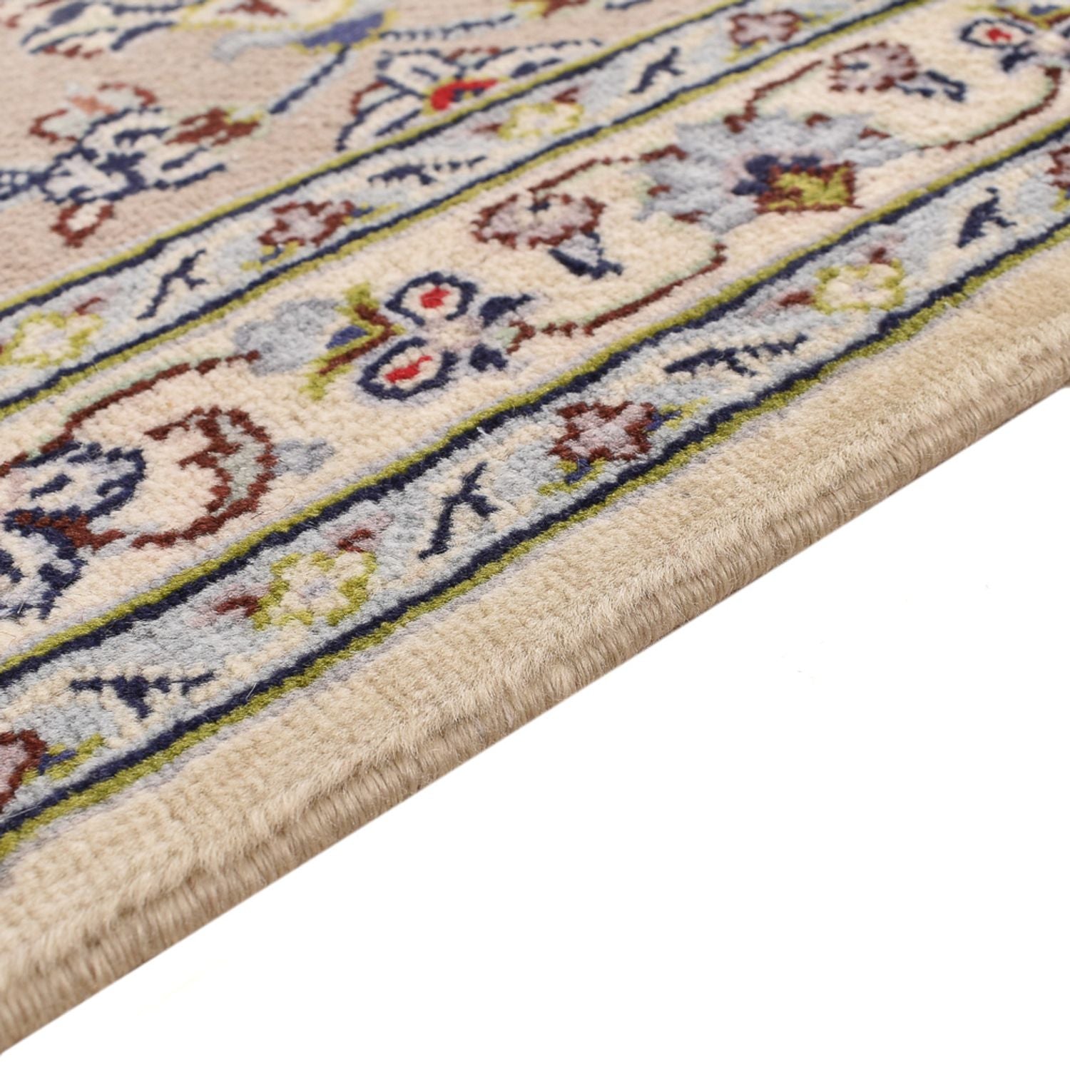 Alfombra persa - Keshan - 355 x 245 cm - beige oscuro