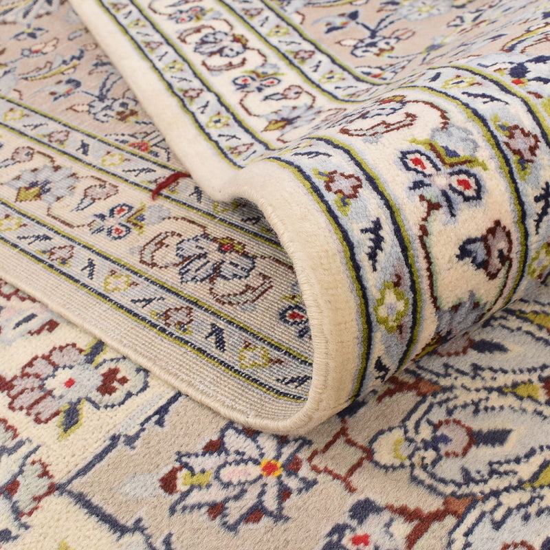 Alfombra persa - Keshan - 355 x 245 cm - beige oscuro