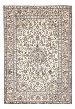 Alfombra persa - Keshan - 360 x 245 cm - beige oscuro