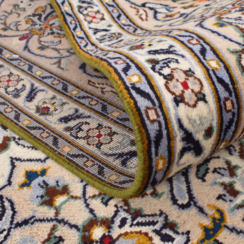 Alfombra persa - Keshan - 360 x 245 cm - beige oscuro