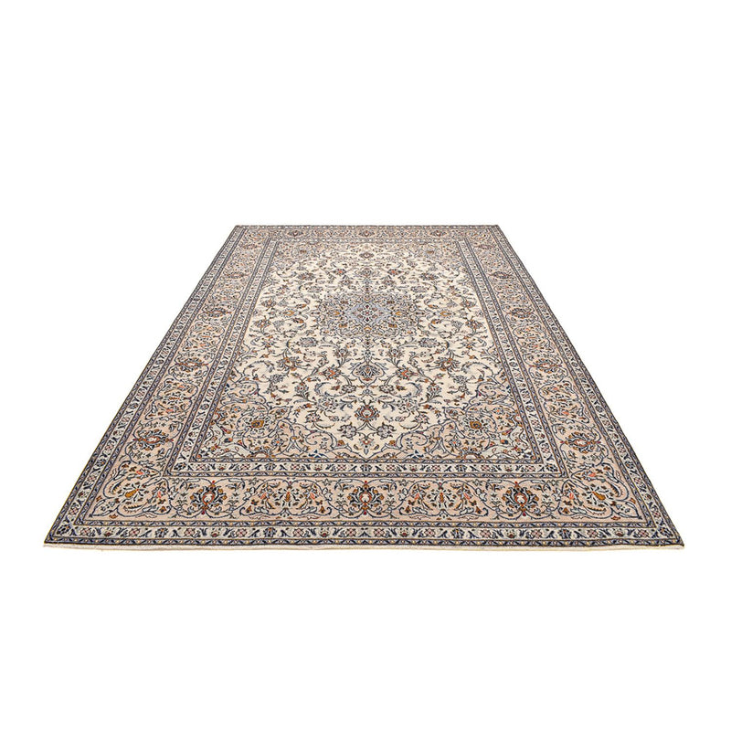 Alfombra persa - Keshan - 360 x 245 cm - beige oscuro