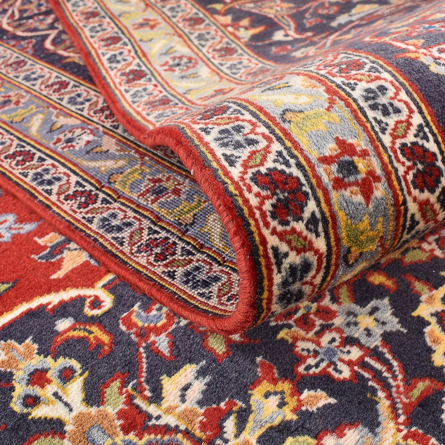 Alfombra persa - Keshan - 416 x 297 cm - rojo
