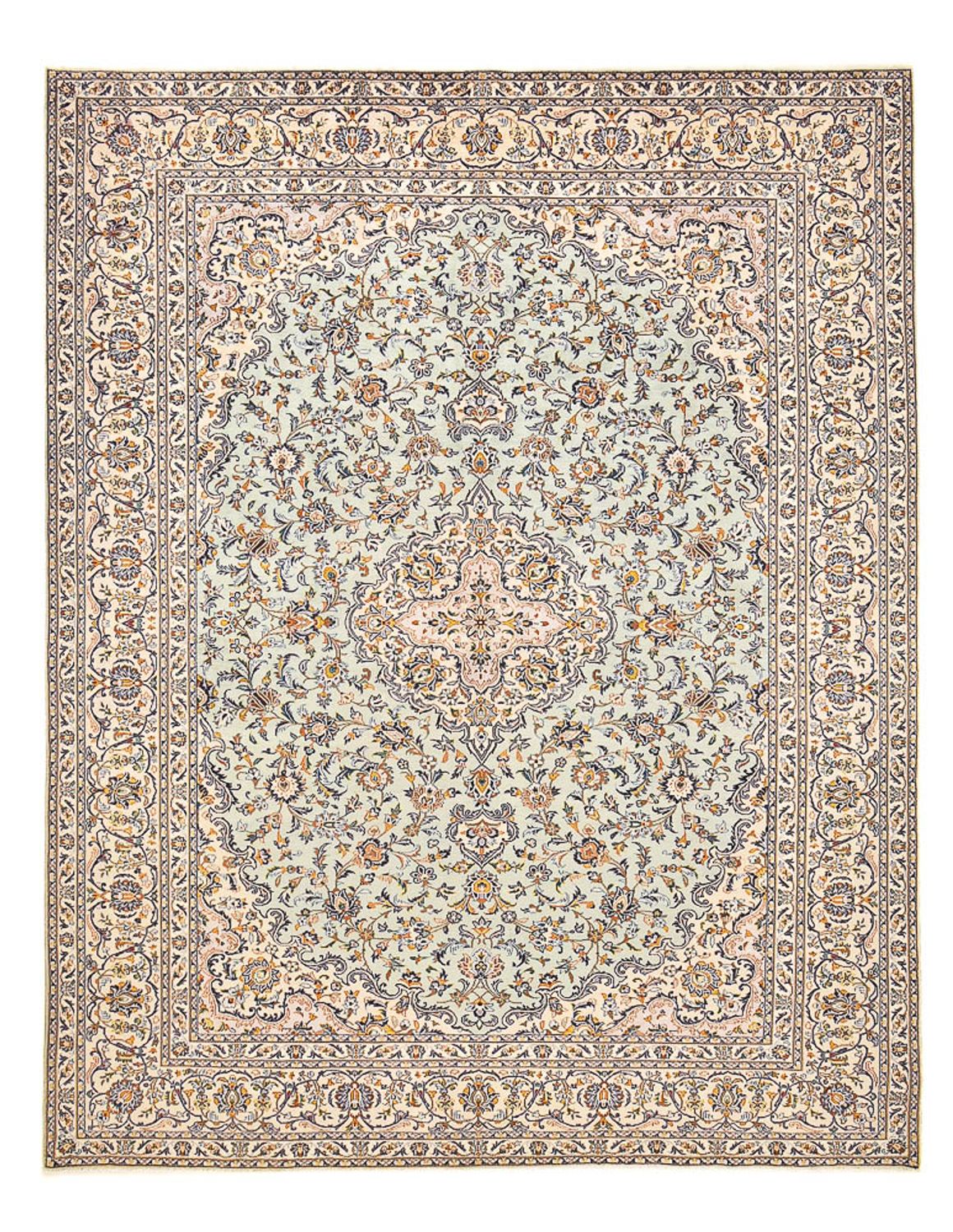Alfombra persa - Keshan - 389 x 294 cm - arena