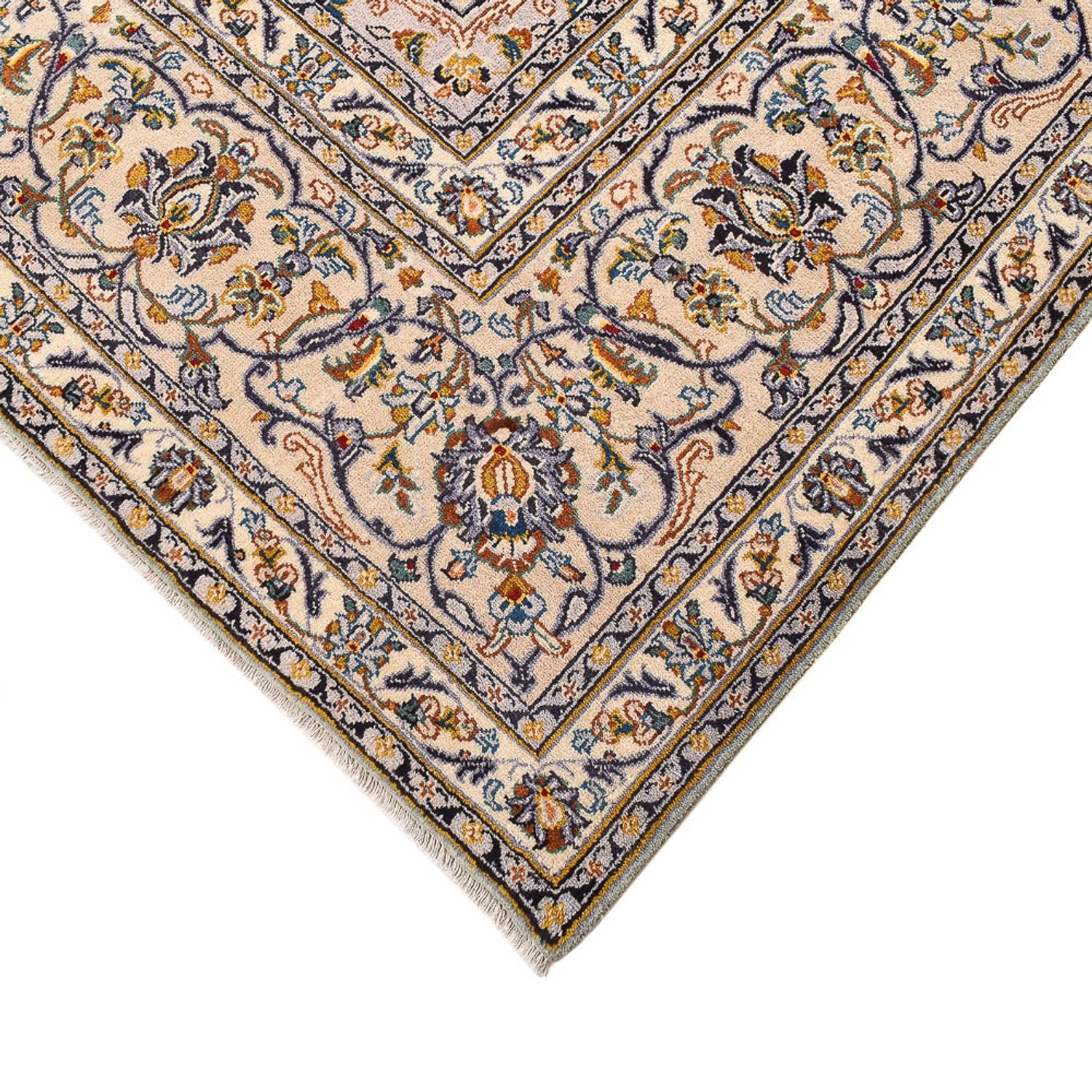 Alfombra persa - Keshan - 389 x 294 cm - arena
