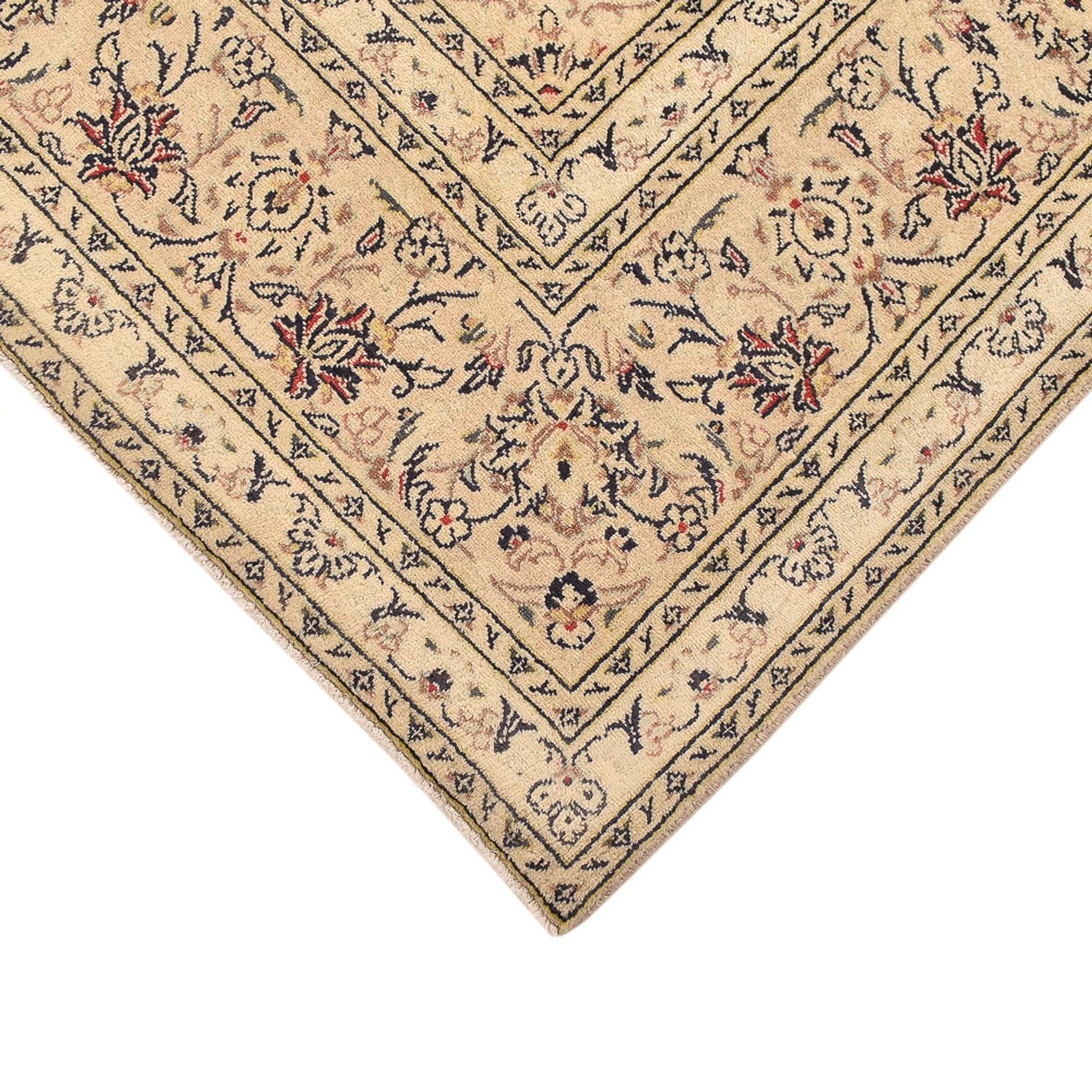Alfombra persa - Keshan - 301 x 202 cm - beige