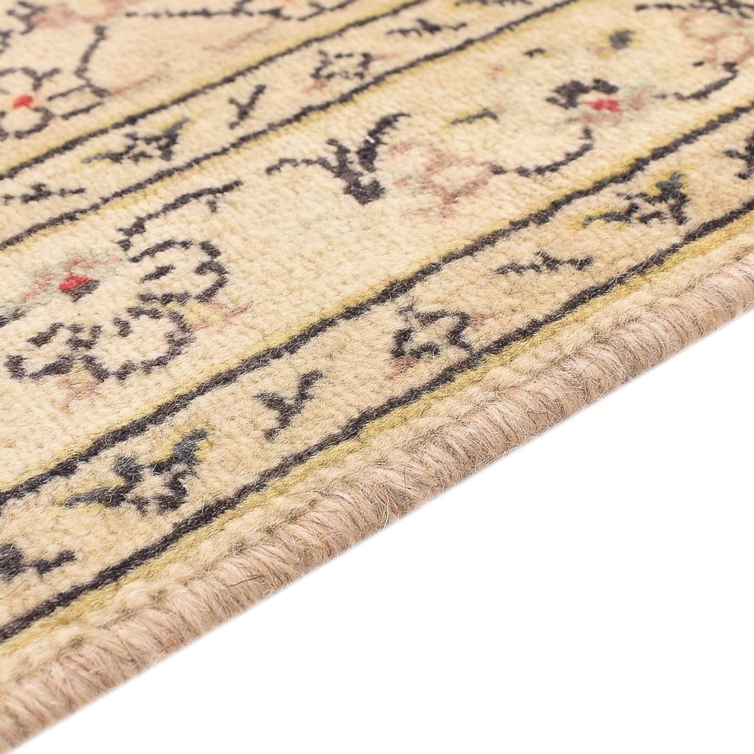 Alfombra persa - Keshan - 301 x 202 cm - beige