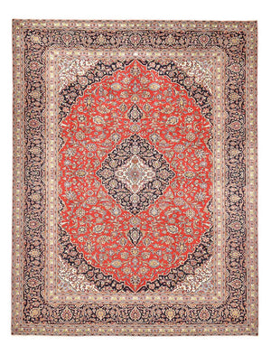 Alfombra persa - Keshan - 398 x 304 cm - rojo