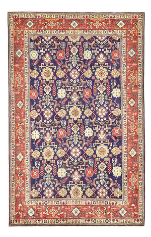 Alfombra persa - Tabriz - 295 x 187 cm - púrpura