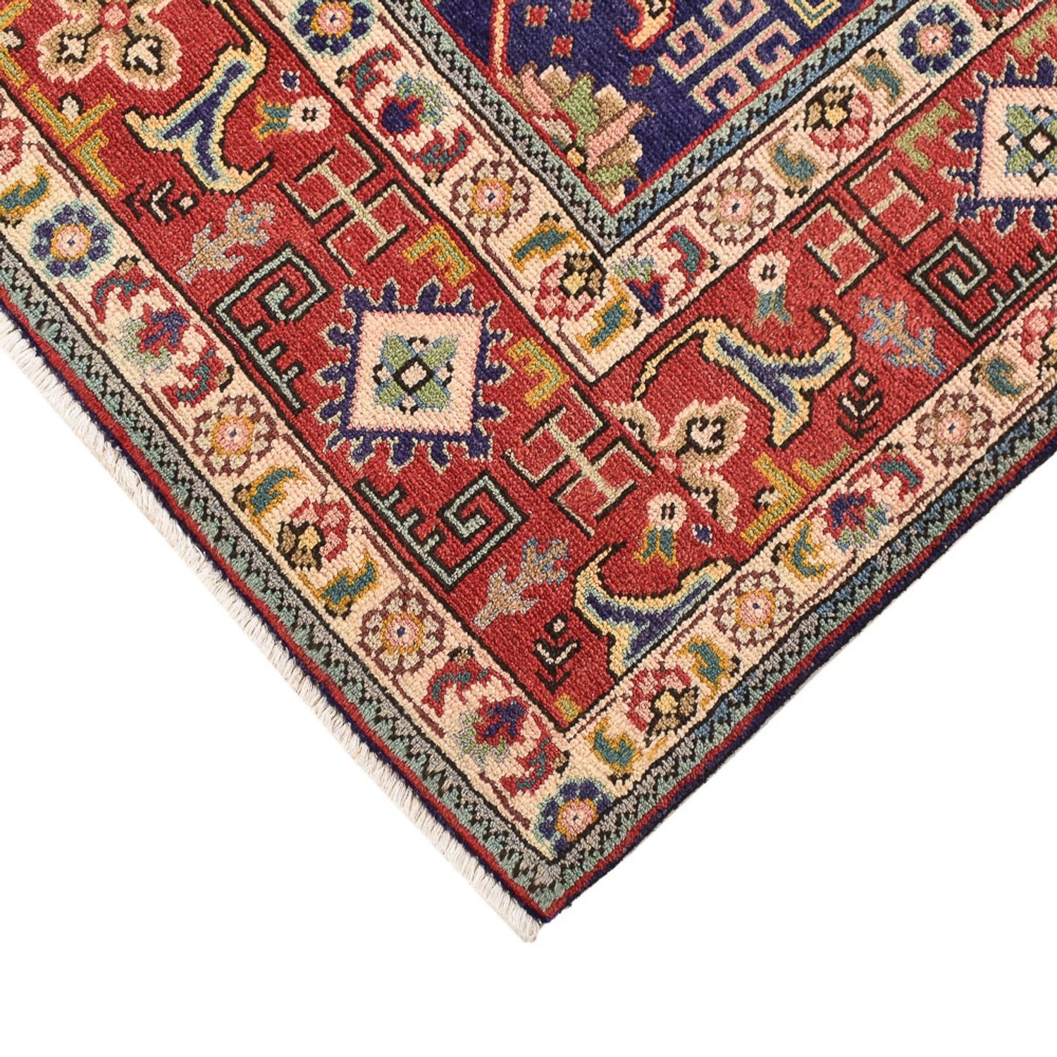 Alfombra persa - Tabriz - 295 x 187 cm - púrpura