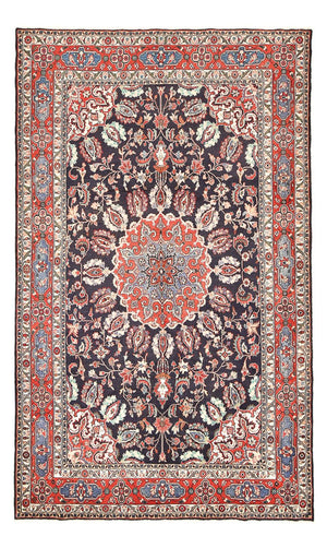 Alfombra persa - Nómada - 340 x 203 cm - rojo oscuro