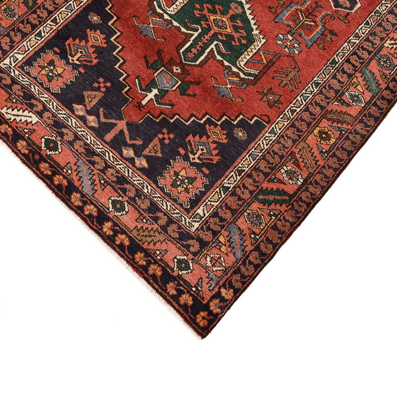 Alfombra de pasillo Alfombra persa - Nómada - 445 x 105 cm - rojo claro