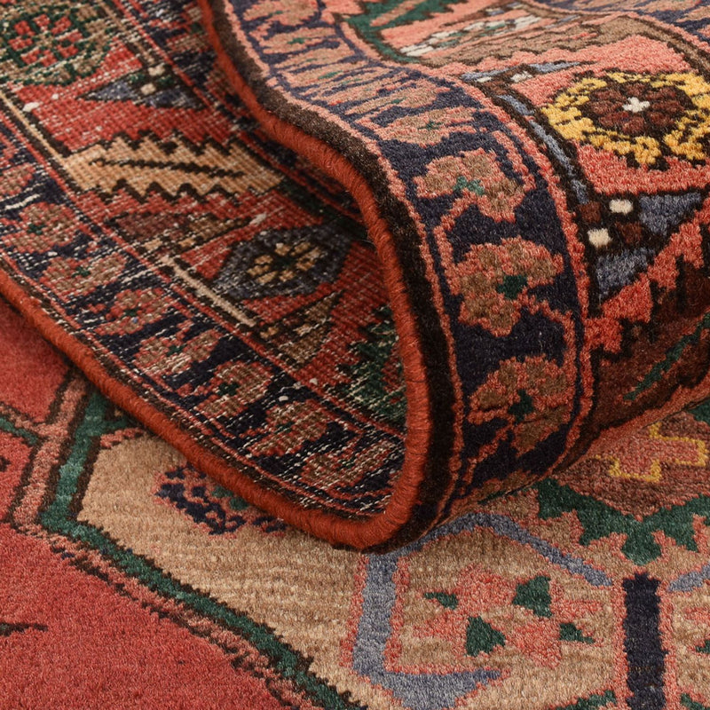 Alfombra de pasillo Alfombra persa - Nómada - 445 x 105 cm - rojo claro