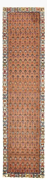 Alfombra de pasillo Alfombra persa - Nómada - 400 x 98 cm - óxido