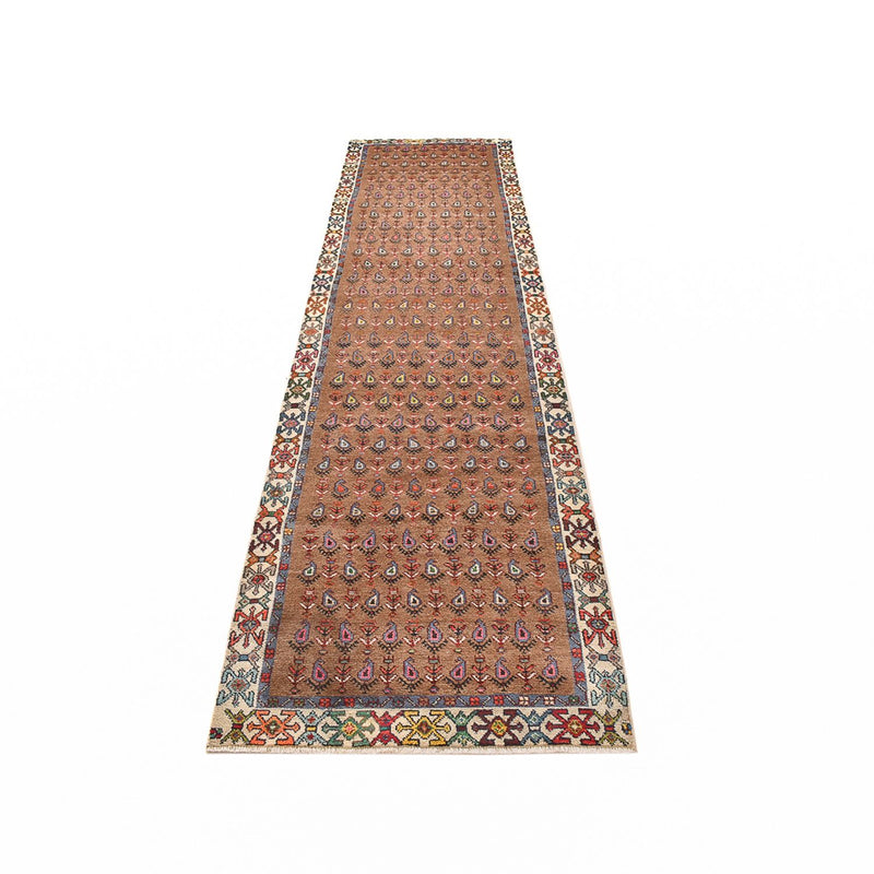 Alfombra de pasillo Alfombra persa - Nómada - 400 x 98 cm - óxido