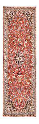 Alfombra de pasillo Alfombra persa - Keshan - 332 x 102 cm - rojo