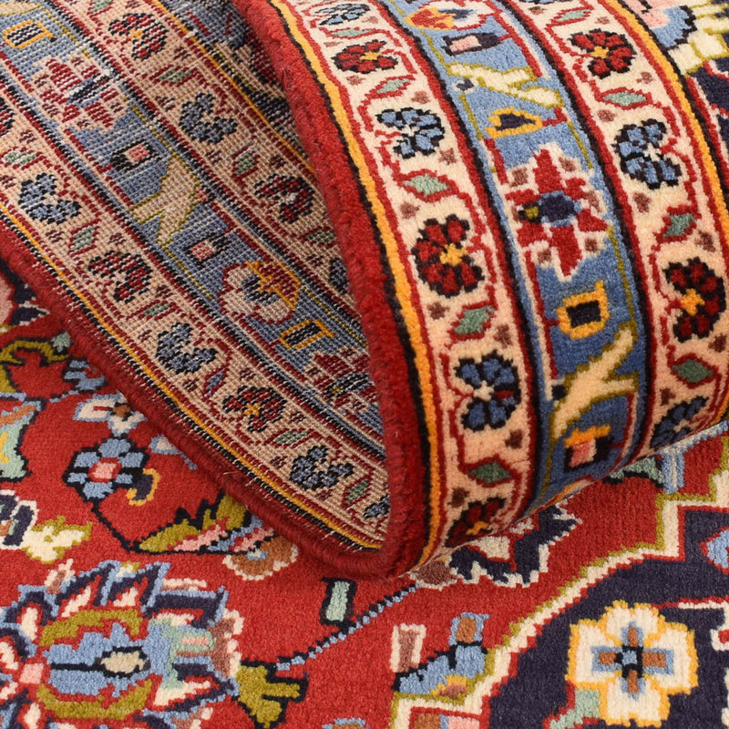 Alfombra de pasillo Alfombra persa - Keshan - 332 x 102 cm - rojo