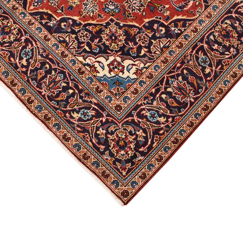 Alfombra persa - Keshan - 253 x 150 cm - rojo