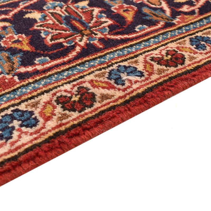 Alfombra persa - Keshan - 253 x 150 cm - rojo