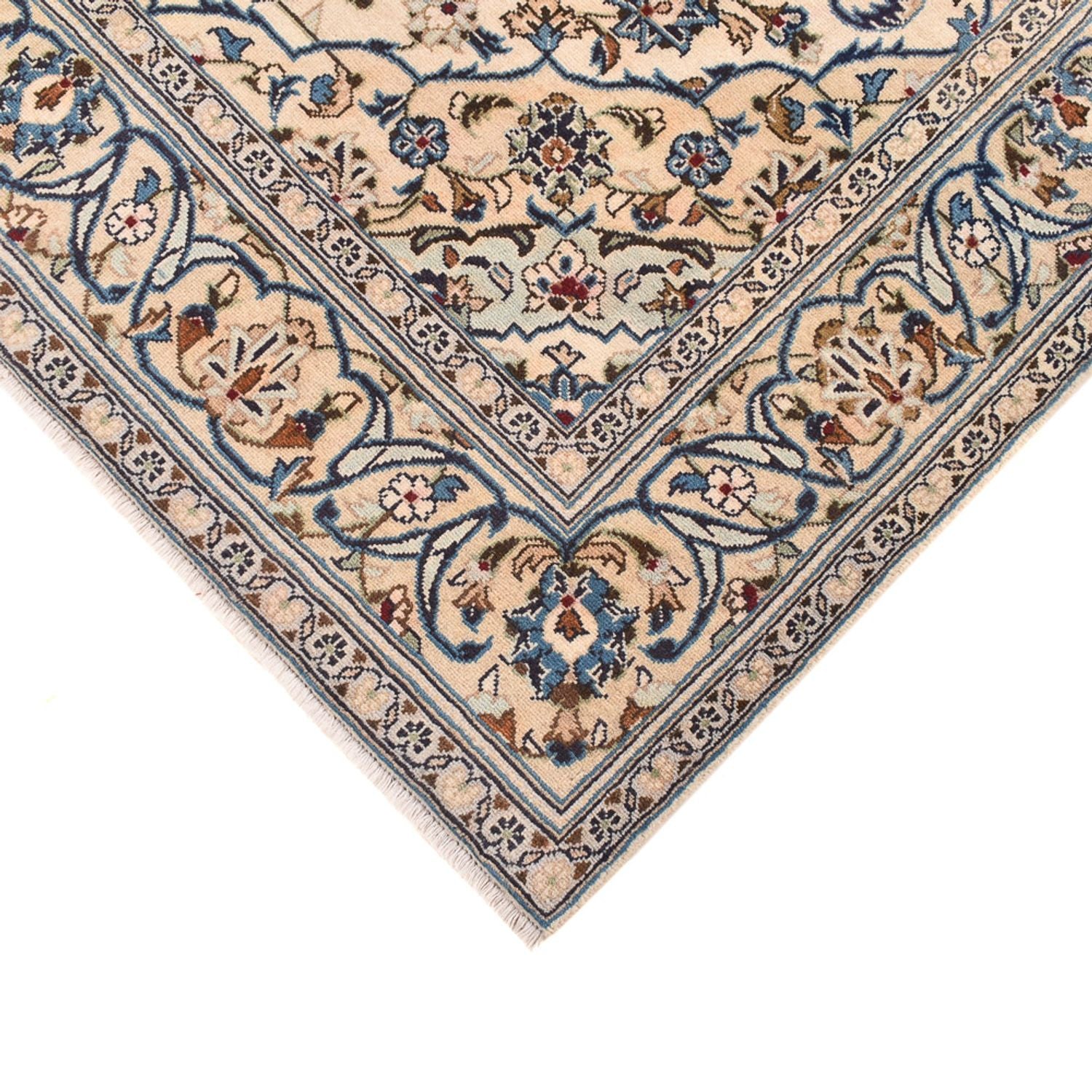 Alfombra persa - Keshan - 249 x 145 cm - arena