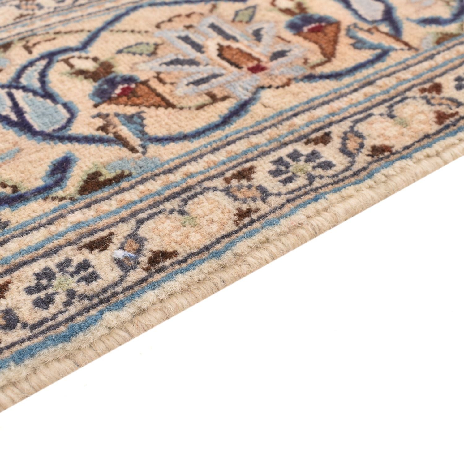 Alfombra persa - Keshan - 249 x 145 cm - arena