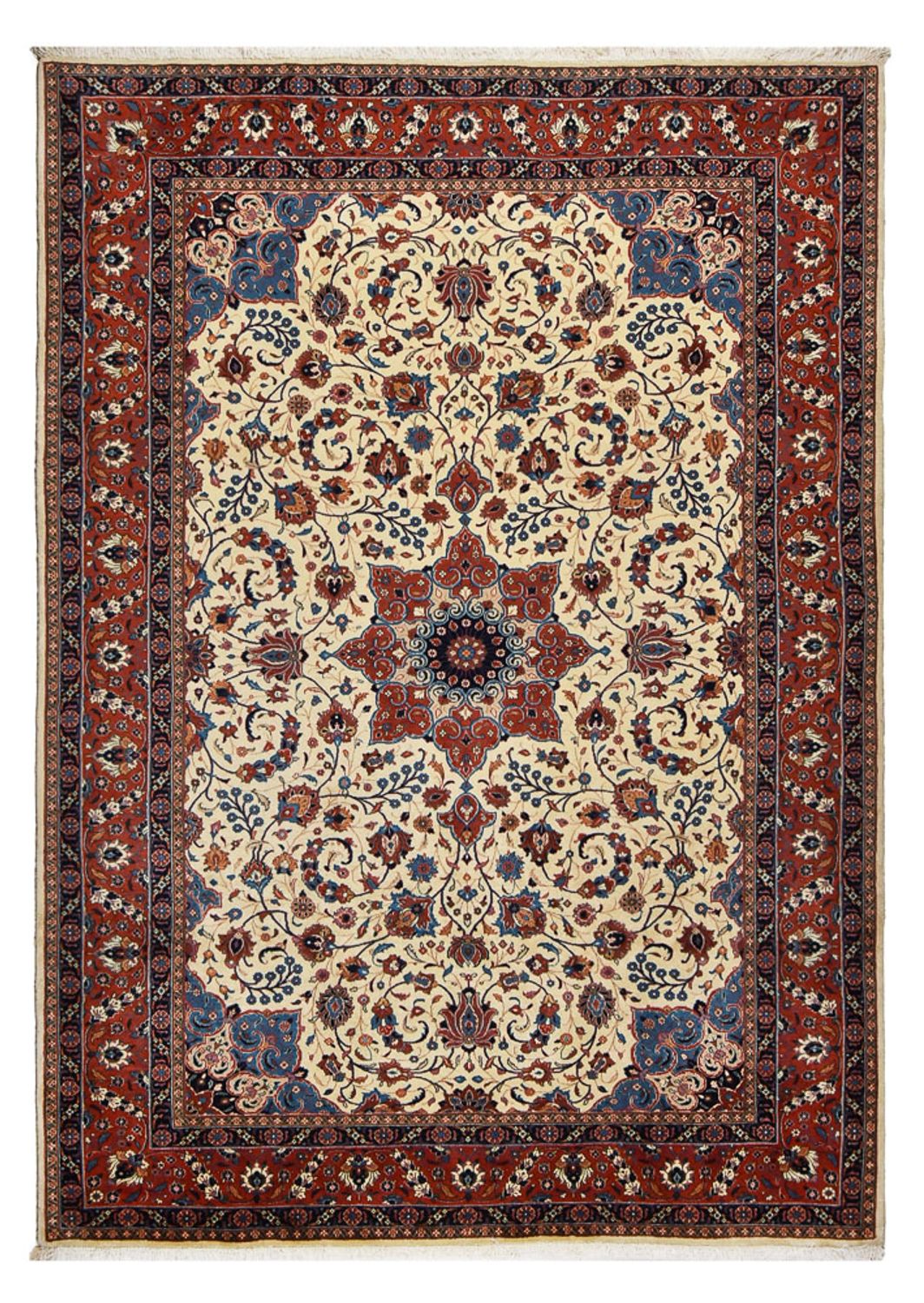 Alfombra persa - Ghom - 292 x 210 cm - arena