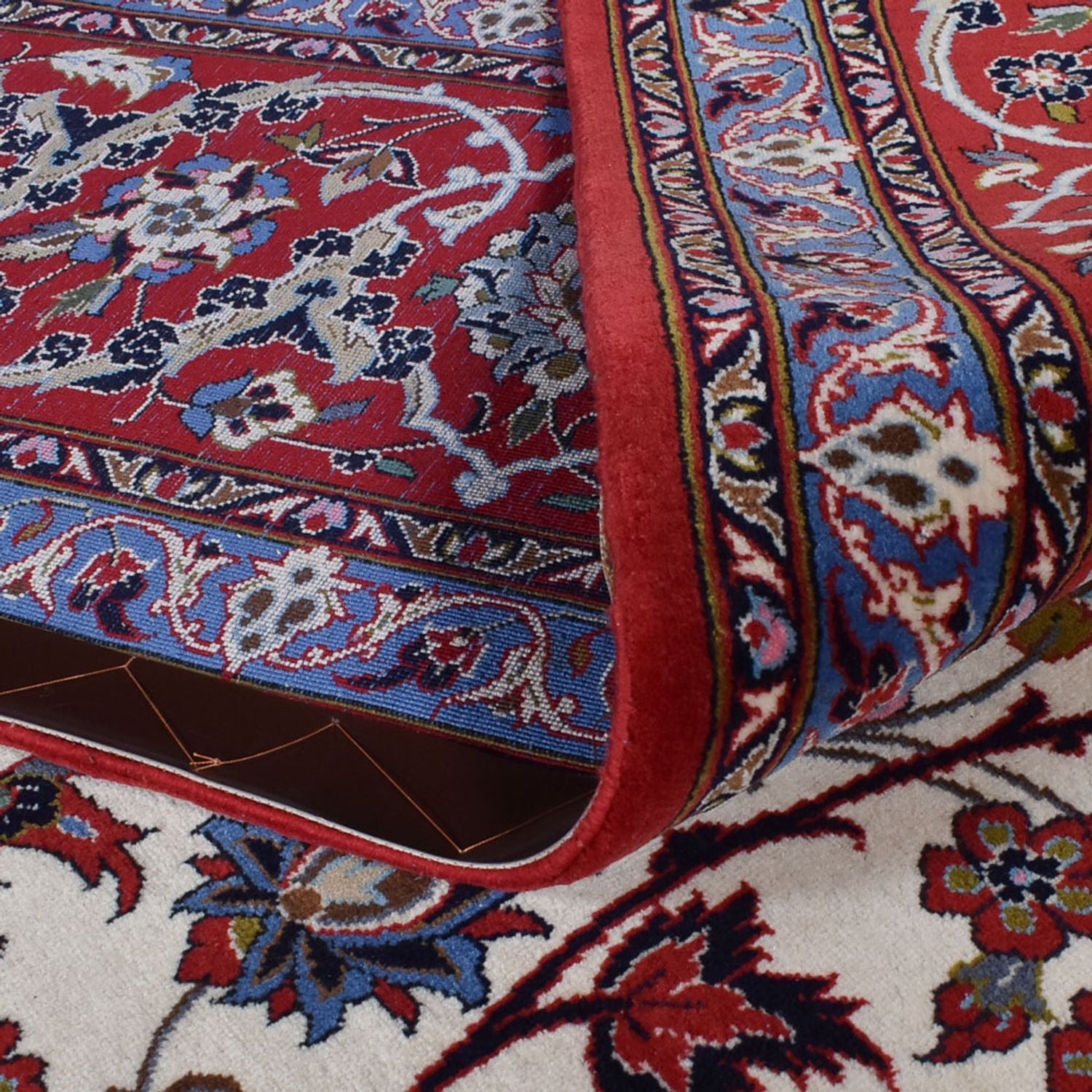 Alfombra Persa - Isfahan - Prima - 398 x 298 cm - óxido