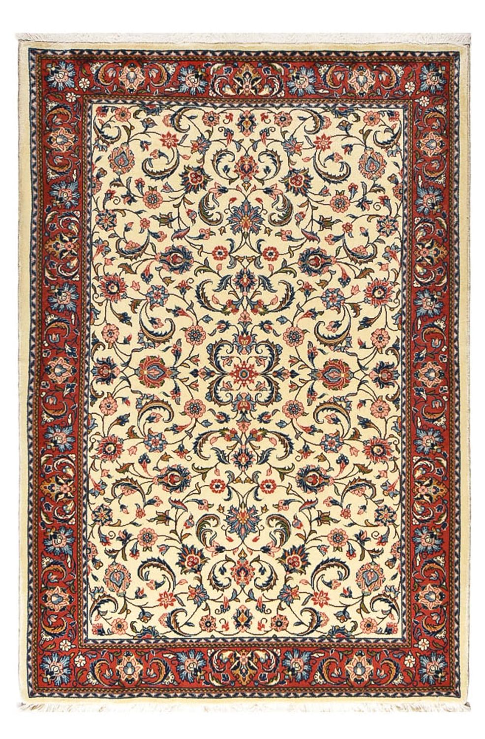 Alfombra persa - Nómada - 200 x 136 cm - multicolor