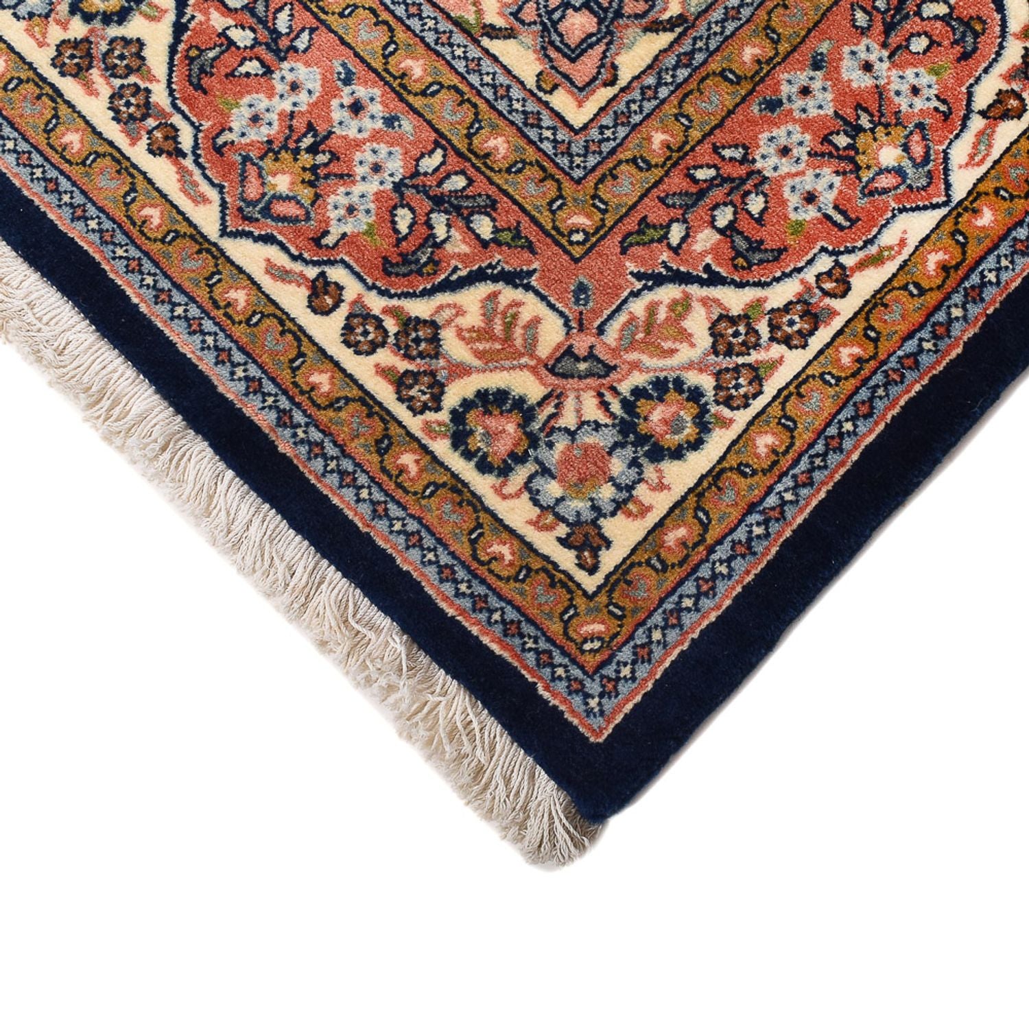 Alfombra persa - Keshan - 206 x 140 cm - multicolor