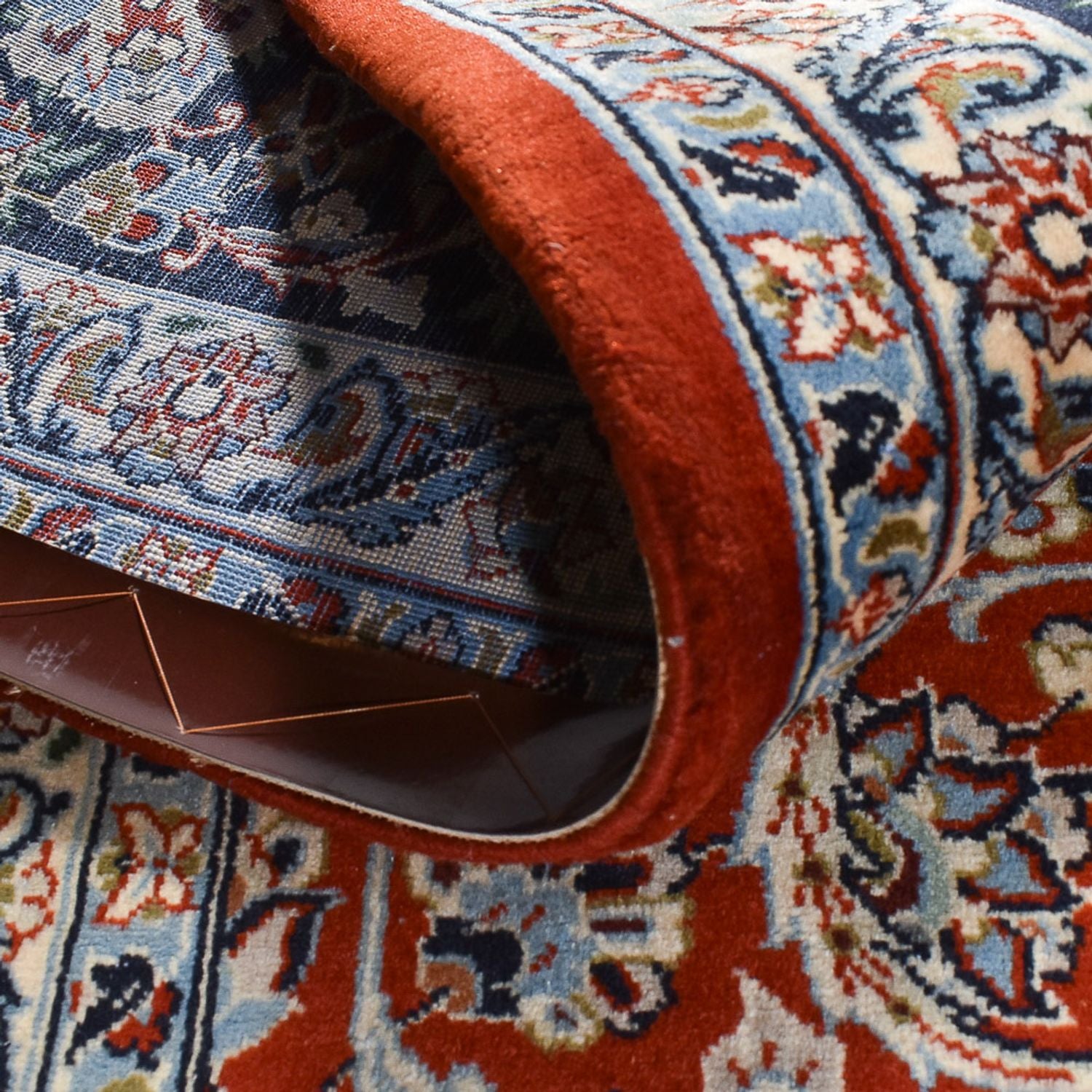 Alfombra persa - Keshan - 348 x 253 cm - rojo