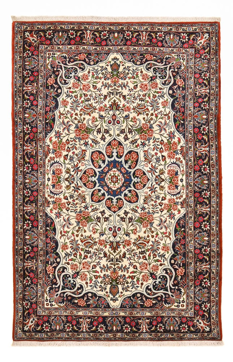 Alfombra persa - Bidjar - 216 x 139 cm - arena