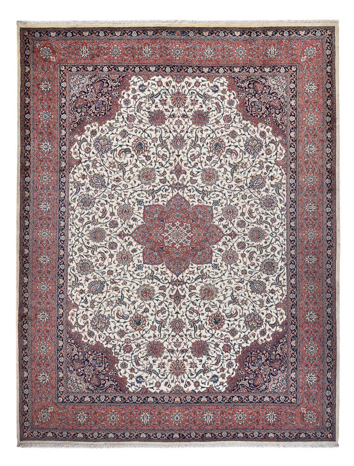 Alfombra persa - Clásica - Real - 402 x 307 cm - óxido