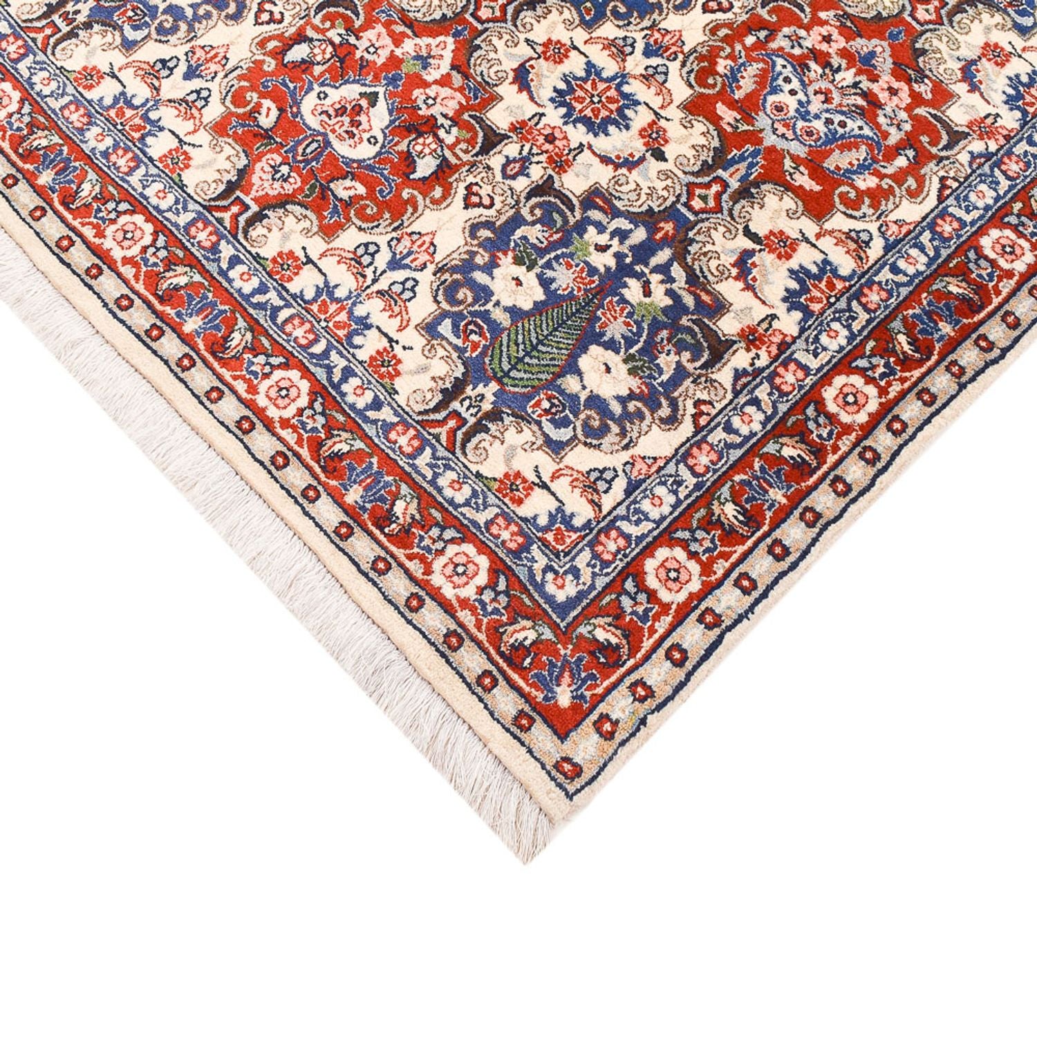 Alfombra persa - Nómada - 196 x 144 cm - multicolor
