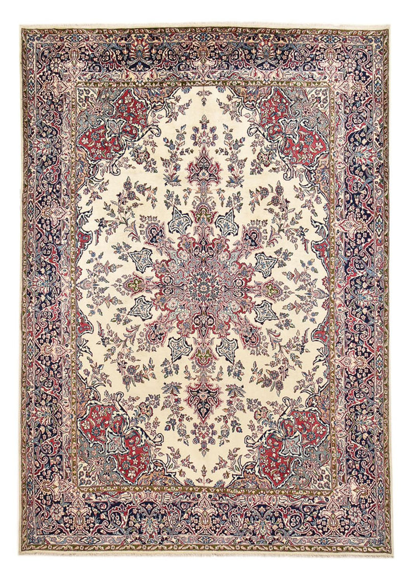 Alfombra persa - Real - 417 x 300 cm - beige claro