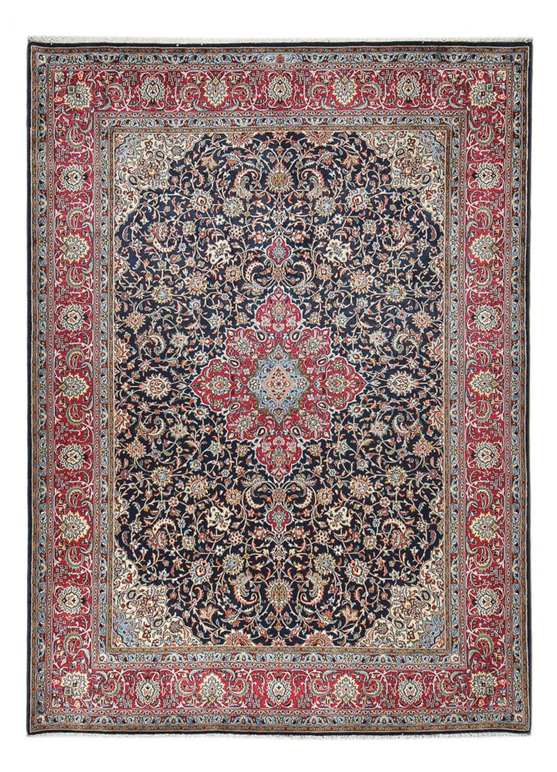 Alfombra persa - Clásica - 353 x 250 cm - azul oscuro