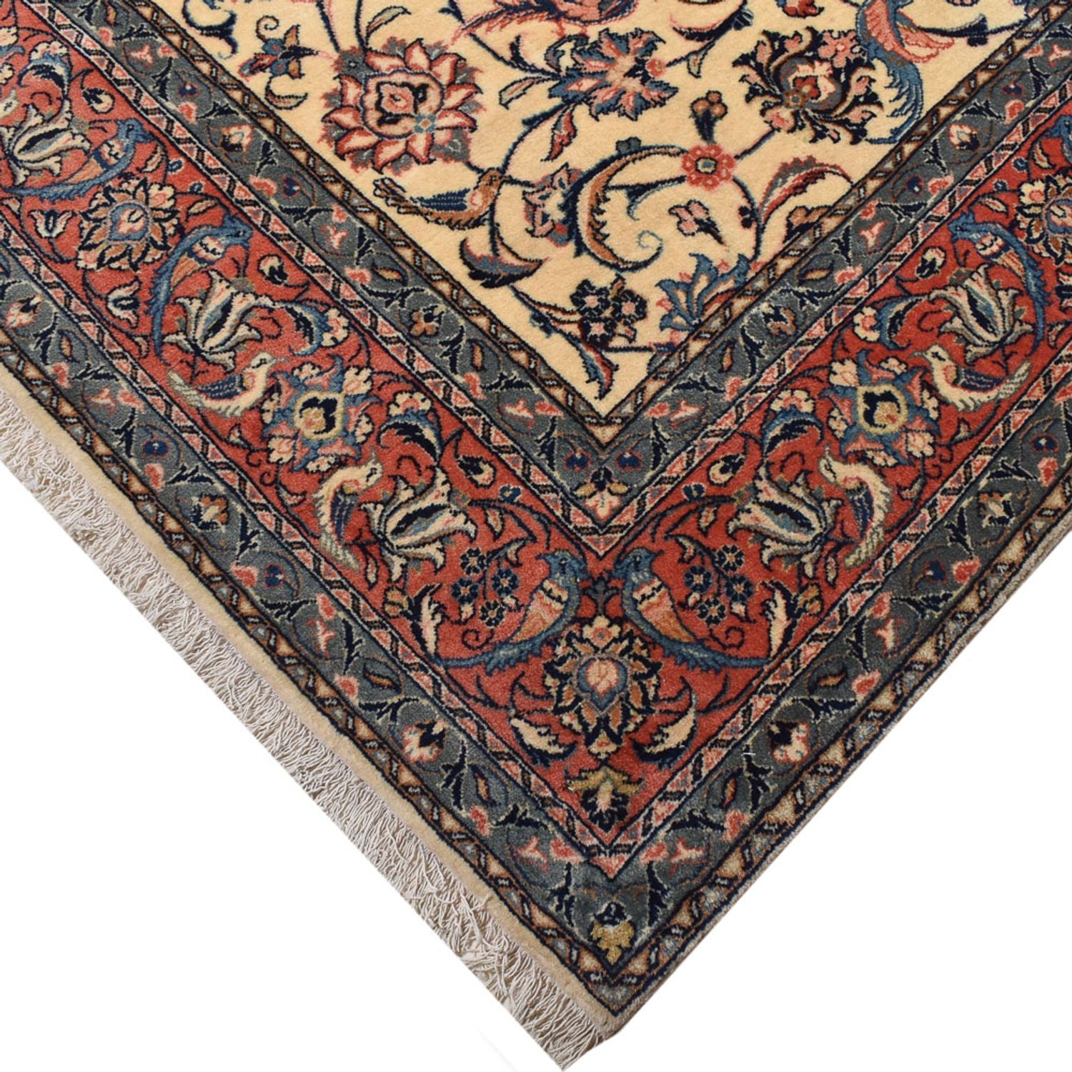 Alfombra persa - Real - 311 x 207 cm - beige