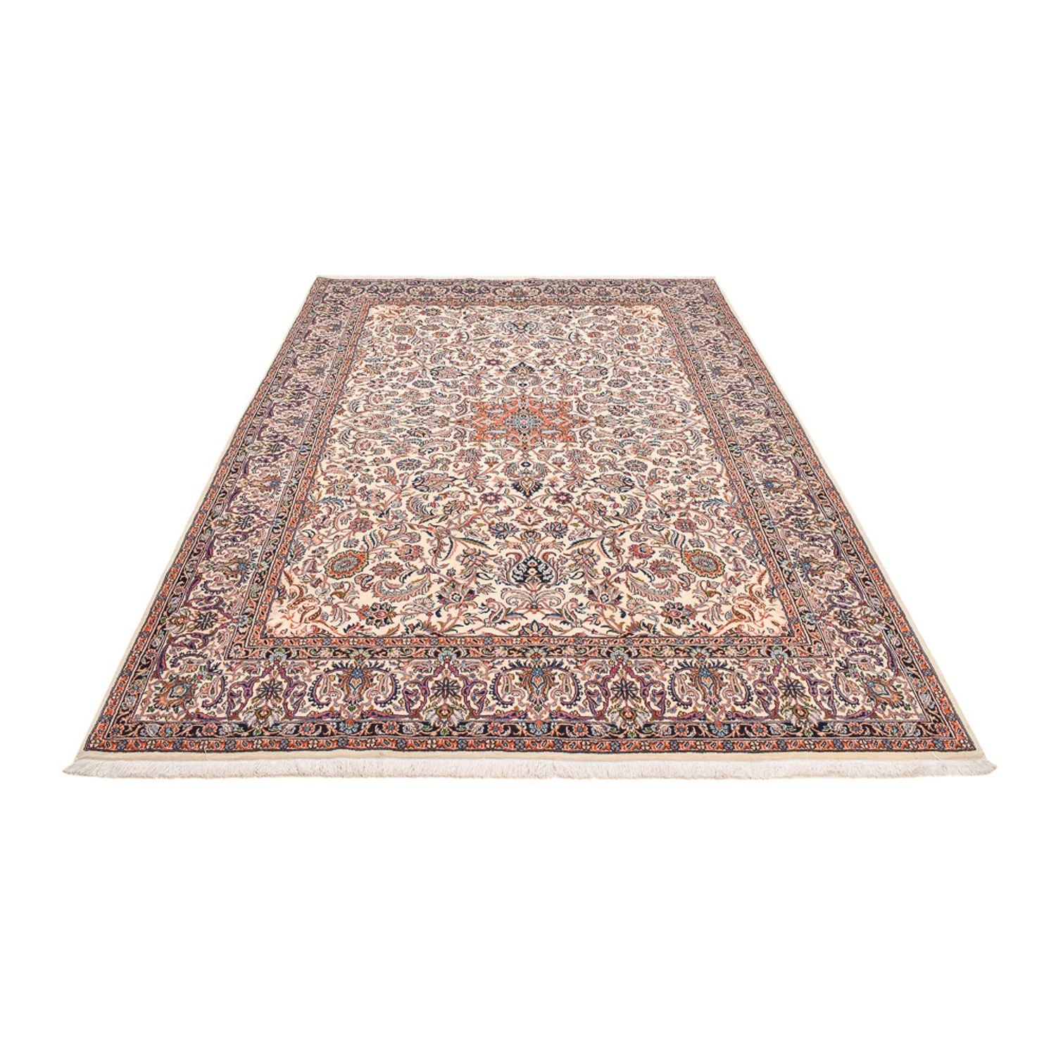 Alfombra persa - Real - 322 x 225 cm - crema