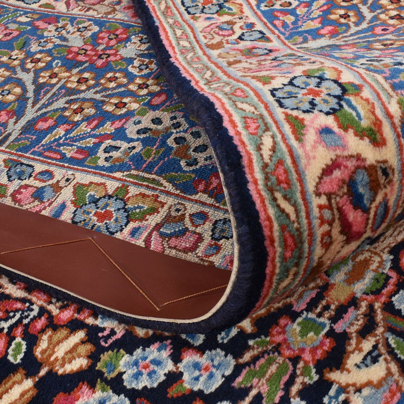 Alfombra persa - Real - 298 x 202 cm - rojo oscuro
