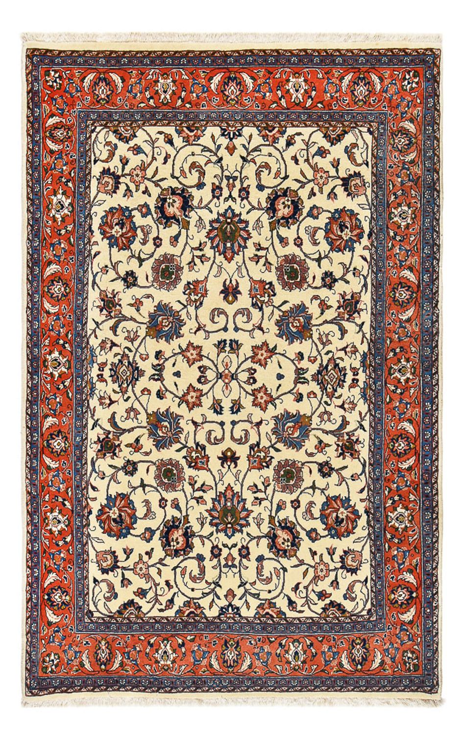 Alfombra persa - Real - 212 x 135 cm - arena