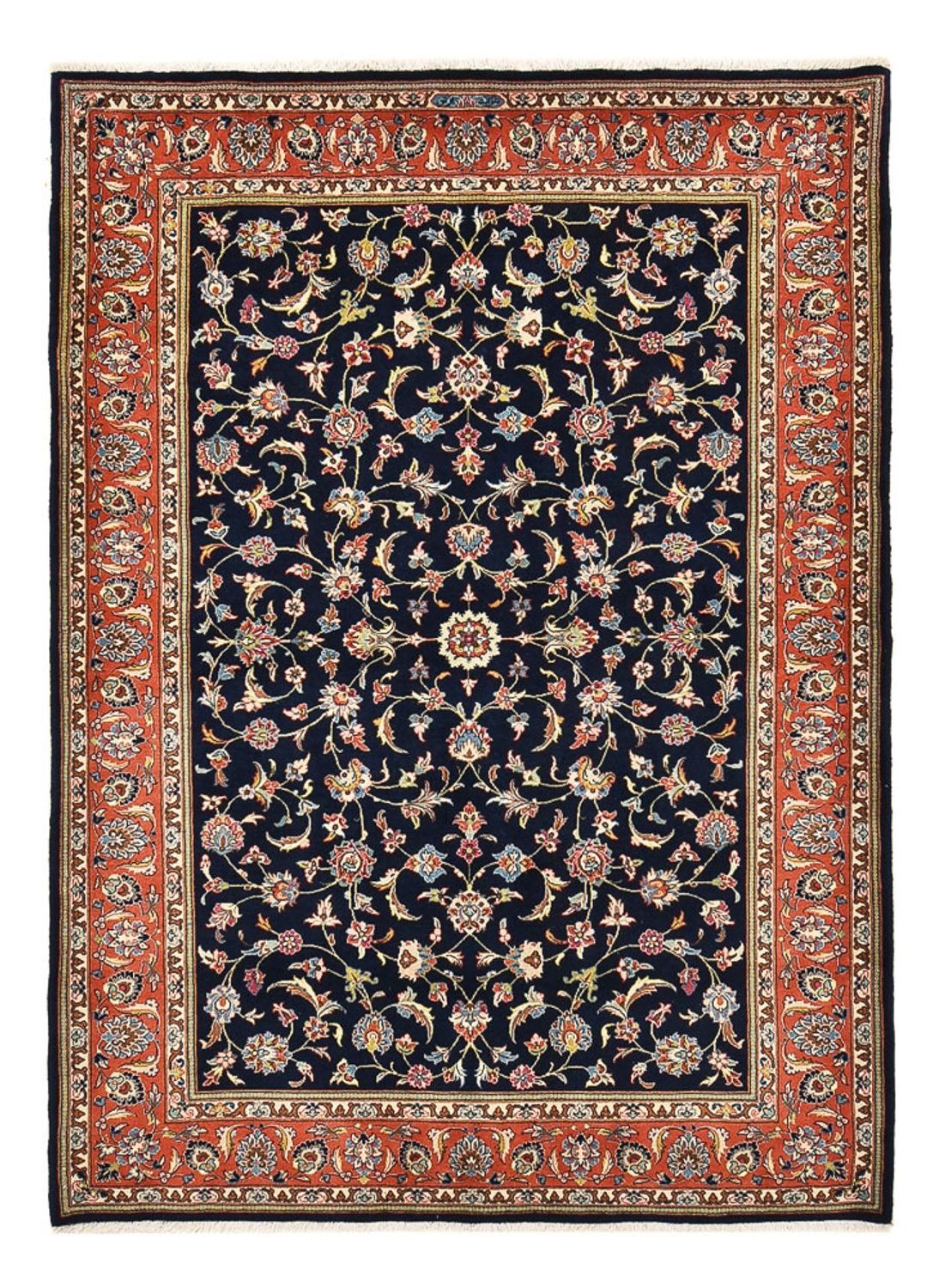 Alfombra persa - Clásica - 255 x 184 cm - azul oscuro