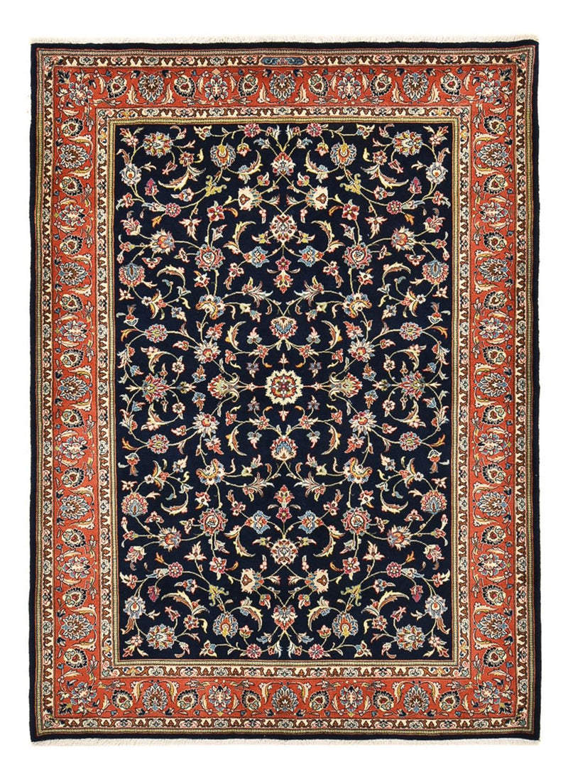 Alfombra persa - Clásica - 255 x 184 cm - azul oscuro