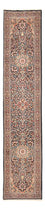 Alfombra de pasillo Alfombra persa - Real - 383 x 78 cm - beige oscuro