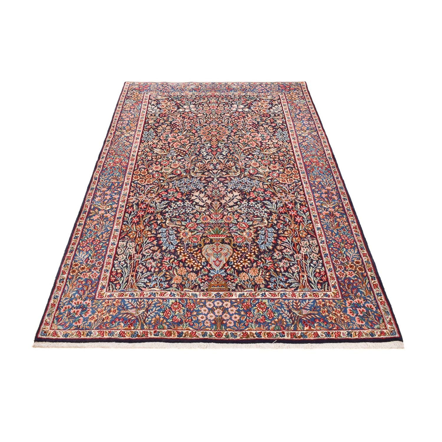 Alfombra persa - Real - 242 x 142 cm - óxido