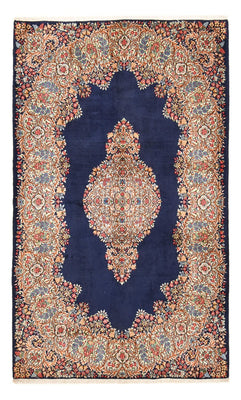 Alfombra persa - Real - 243 x 150 cm - azul
