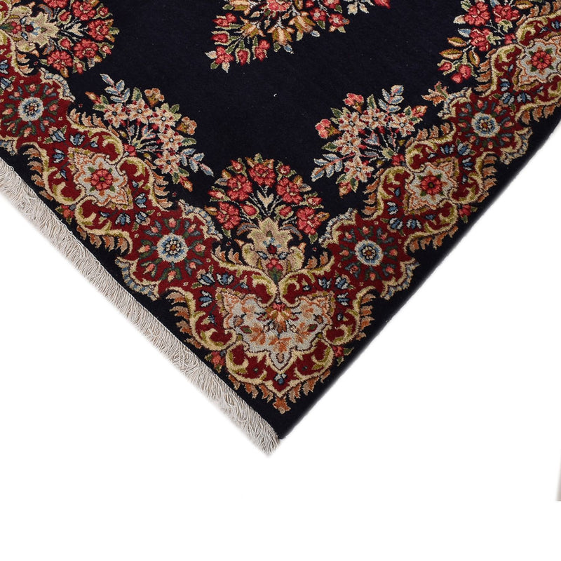 Alfombra de pasillo Alfombra persa - Real - 397 x 93 cm - azul oscuro