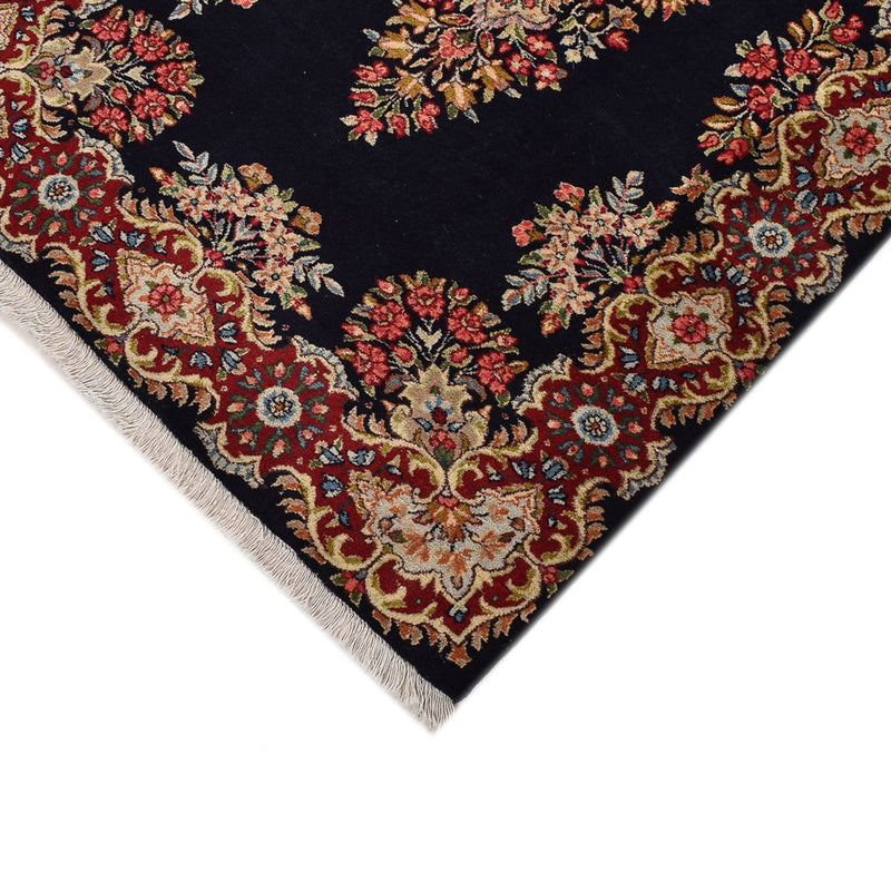 Alfombra de pasillo Alfombra persa - Real - 397 x 94 cm - azul oscuro