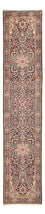 Alfombra de pasillo Alfombra persa - Real - 402 x 79 cm - marrón